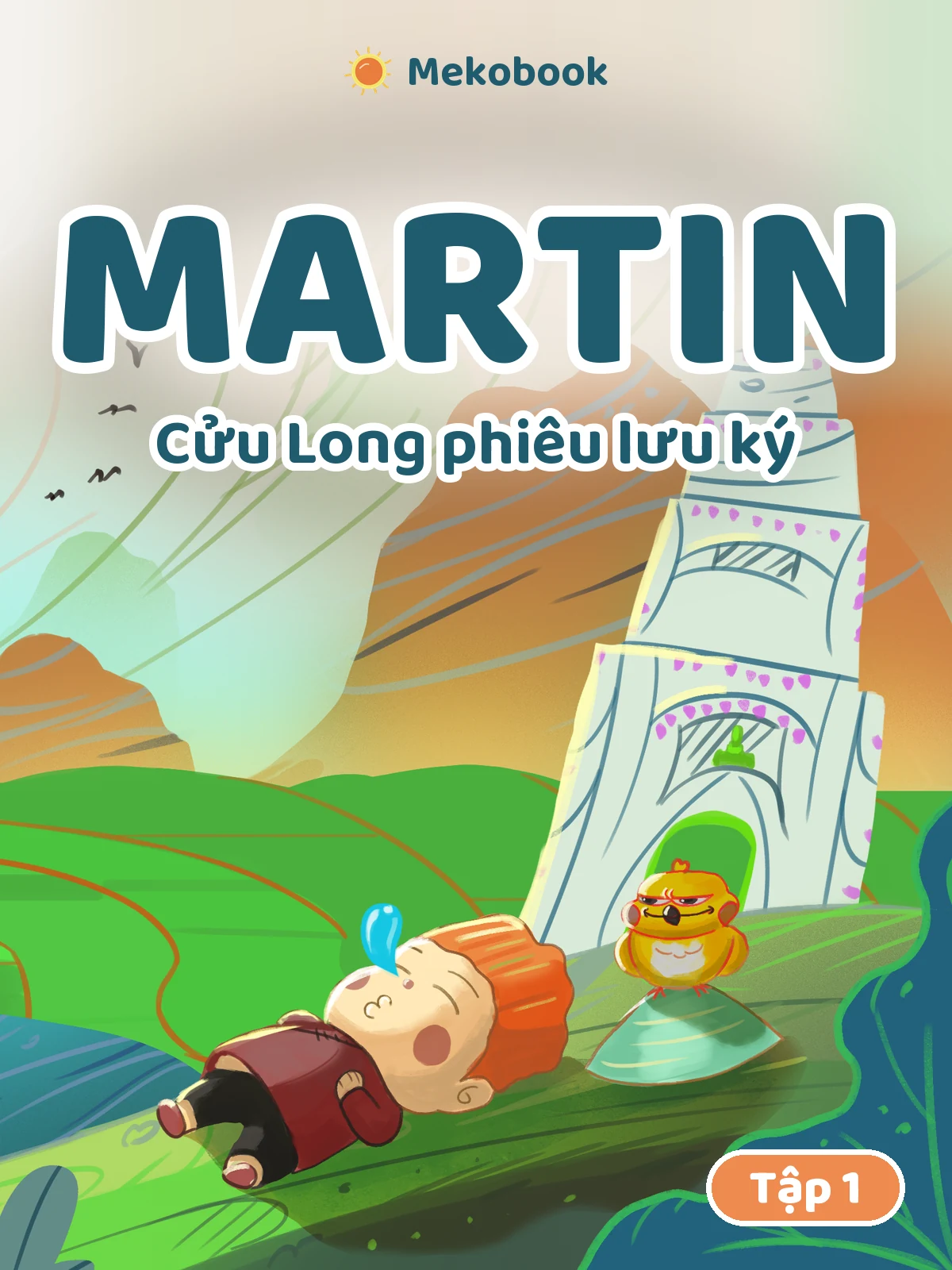 Bìa minh hoạ Tập 1 — MARTIN, Cửu Long phiêu lưu ký
